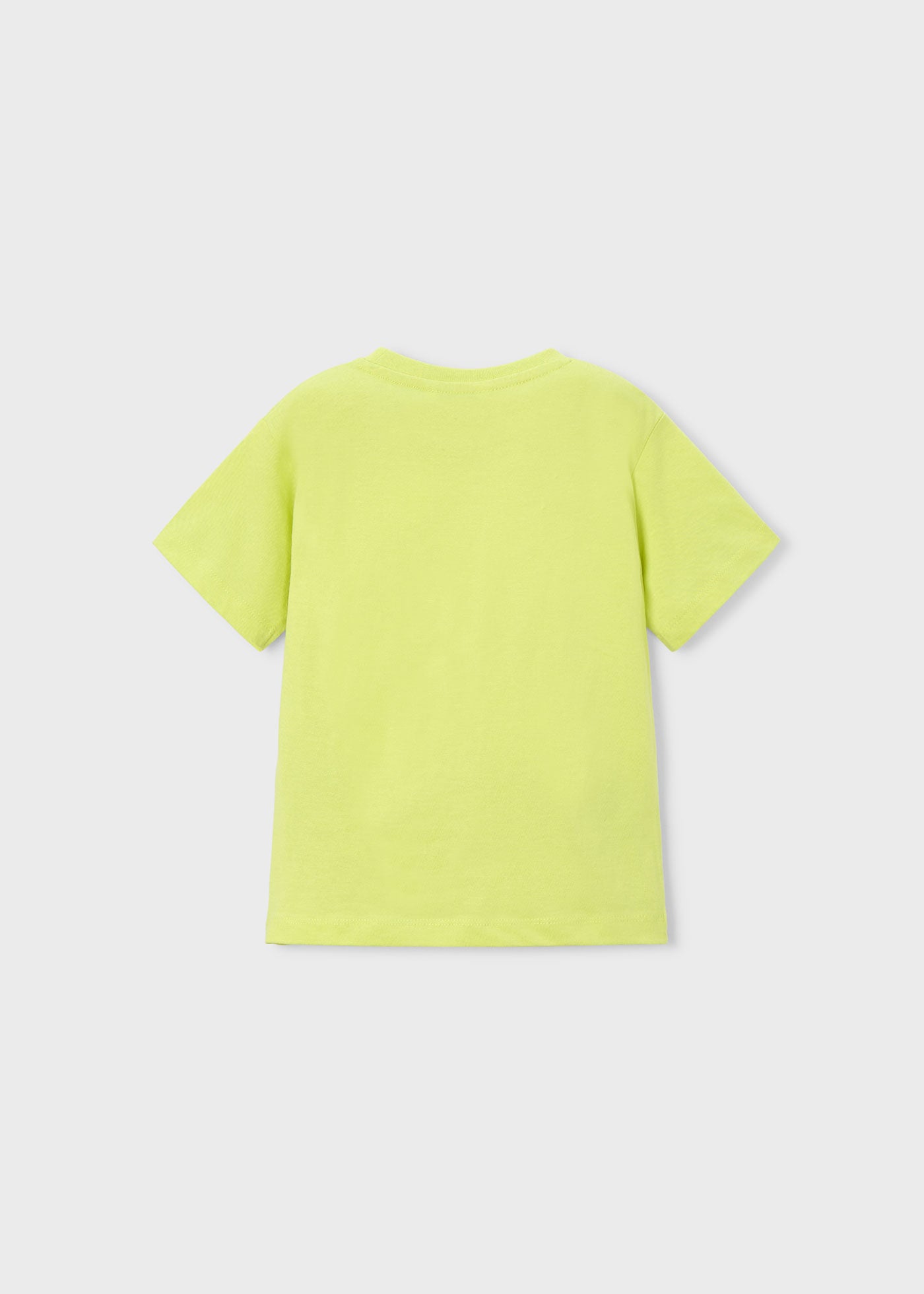 Camiseta básica letra niño