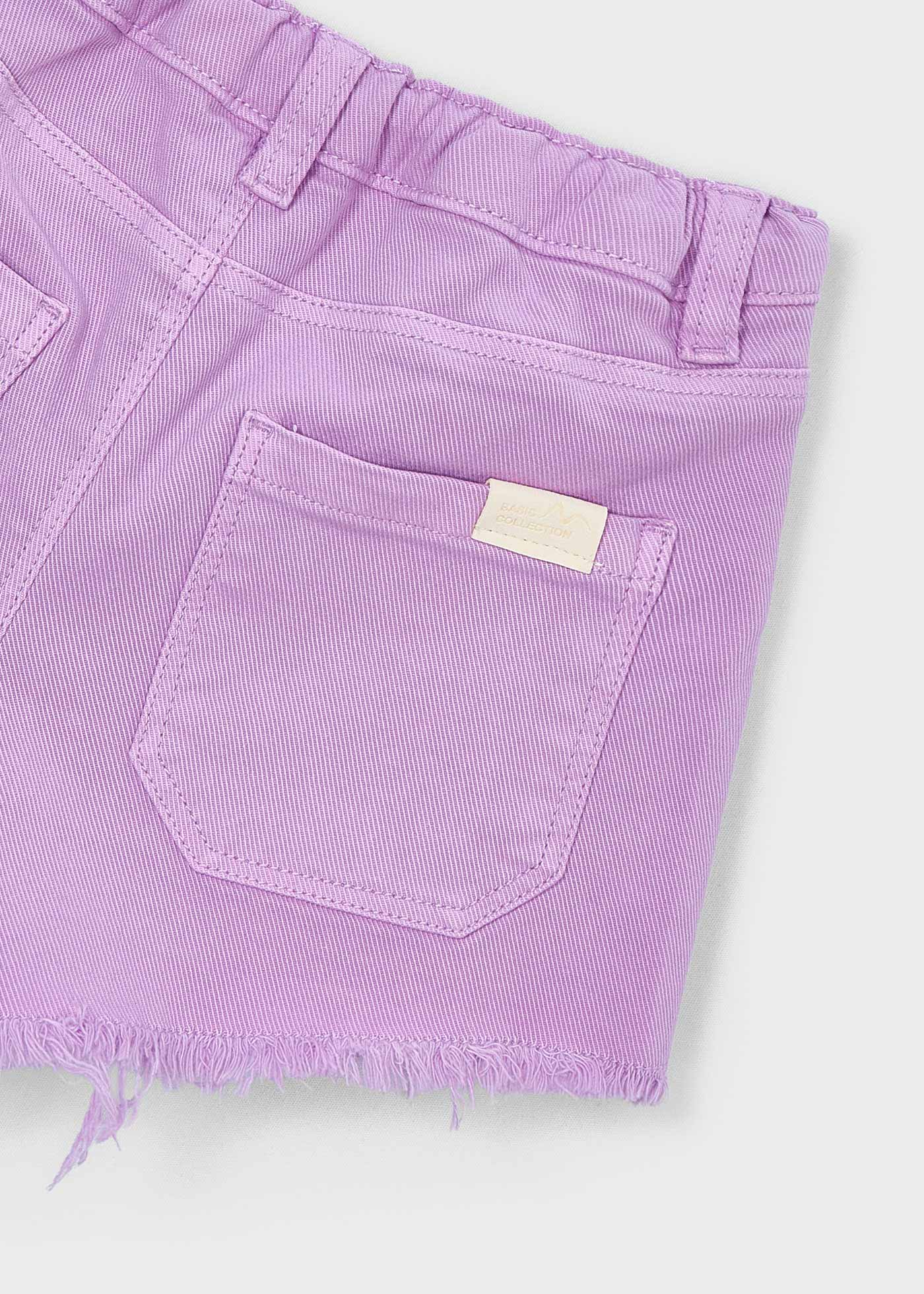 Pantalón corto básico niña