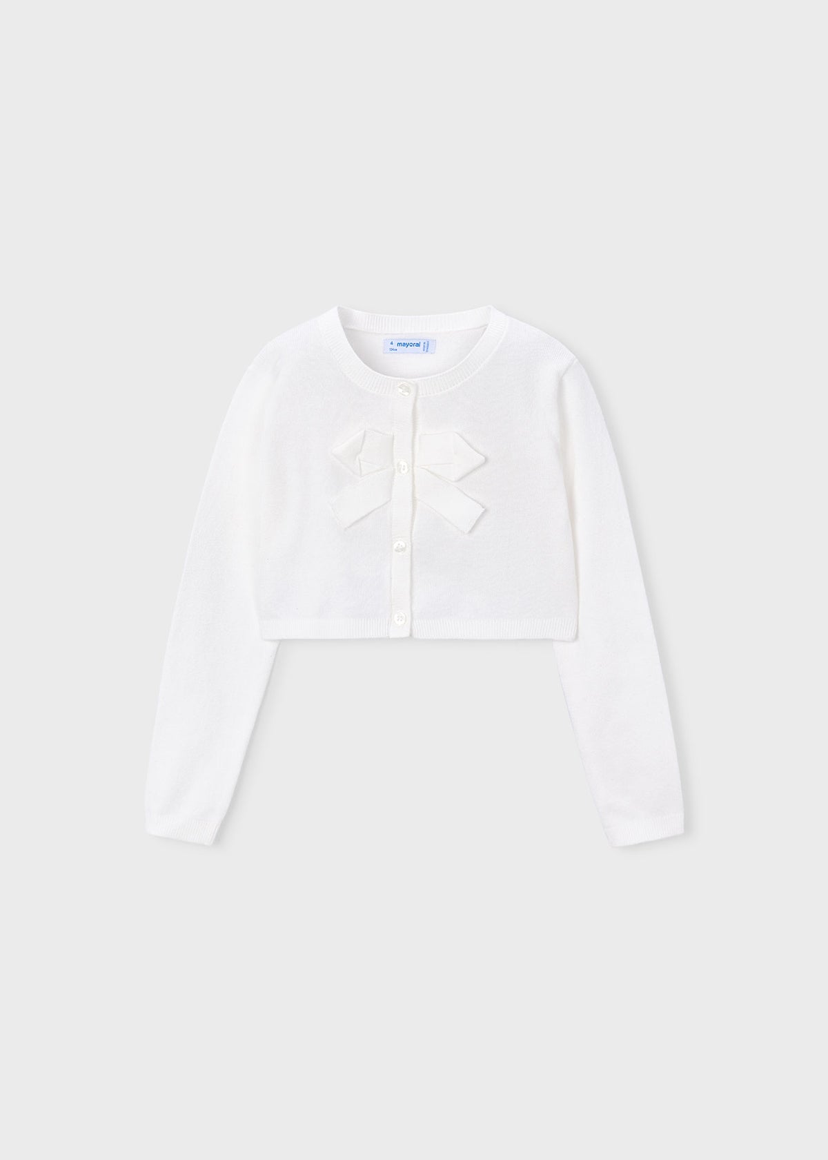Rebeca tricot básica niña
