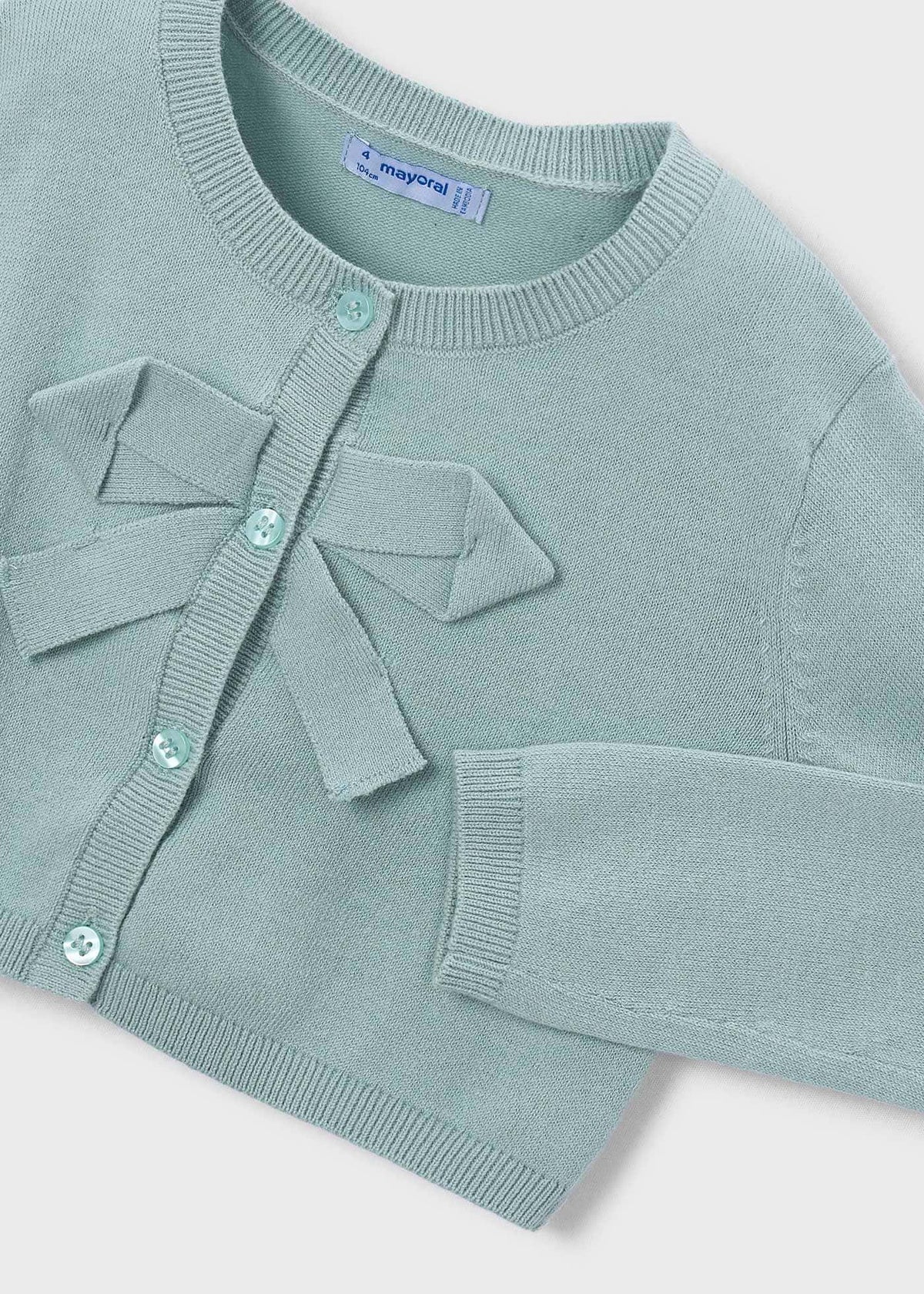 Rebeca tricot básica niña