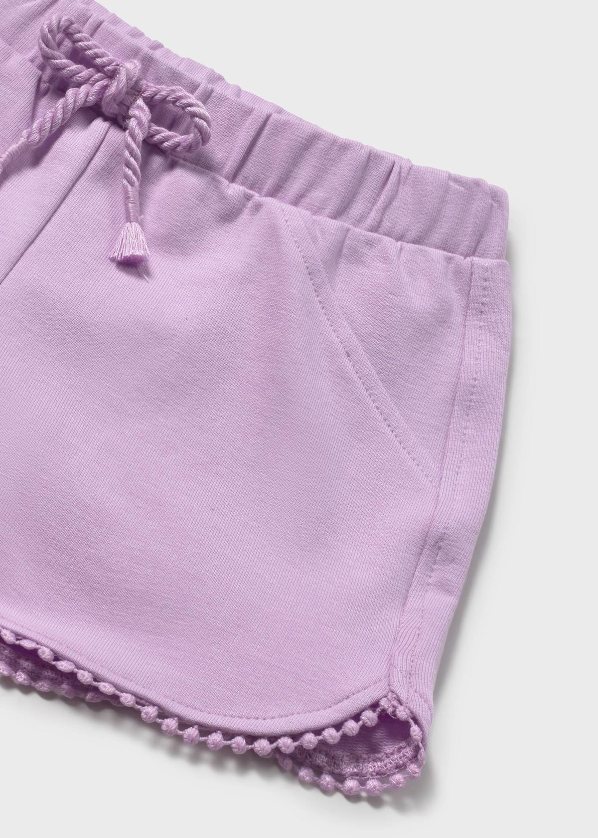 Pantalón corto básico de chándal bebé