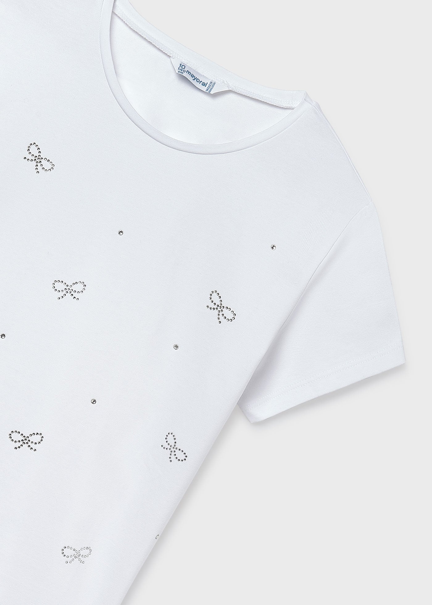 Camiseta lazos básica chica
