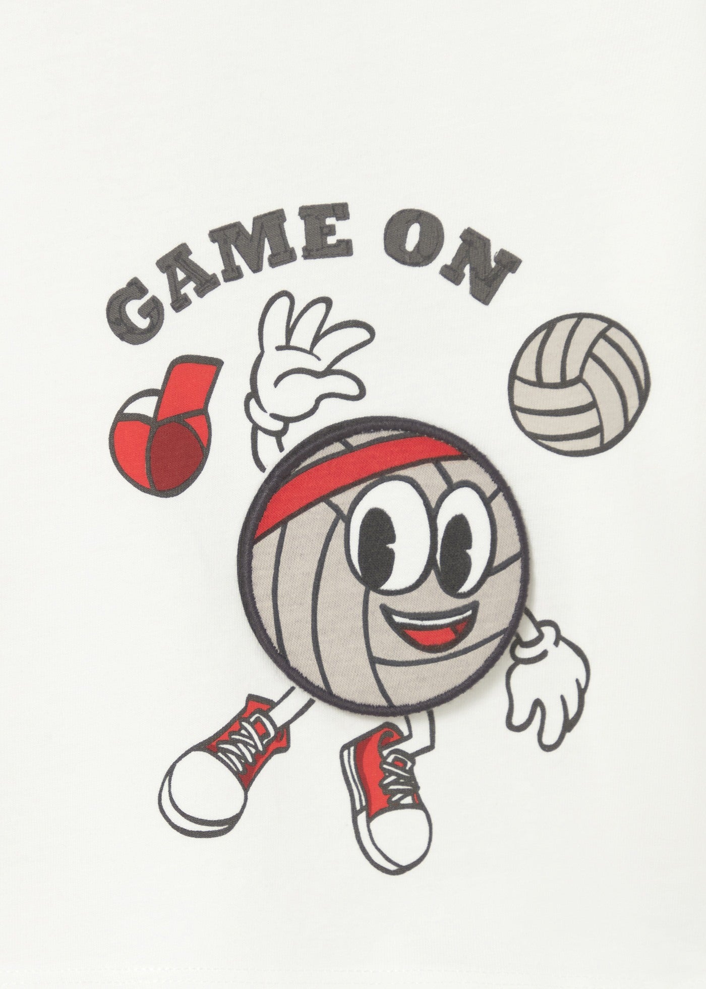 Camiseta interactiva volleyball bebé