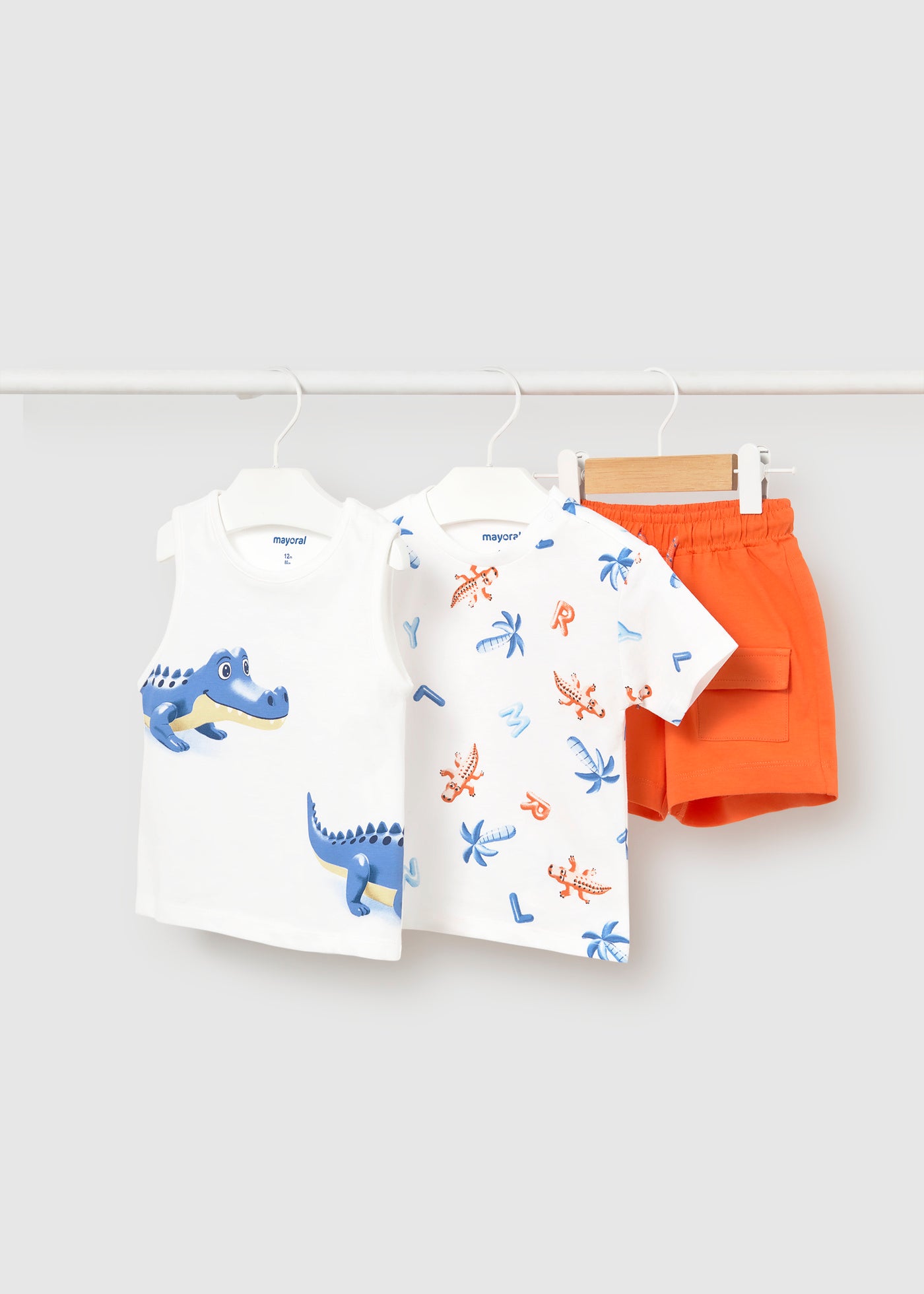 Conjunto 3 piezas estampado bebé
