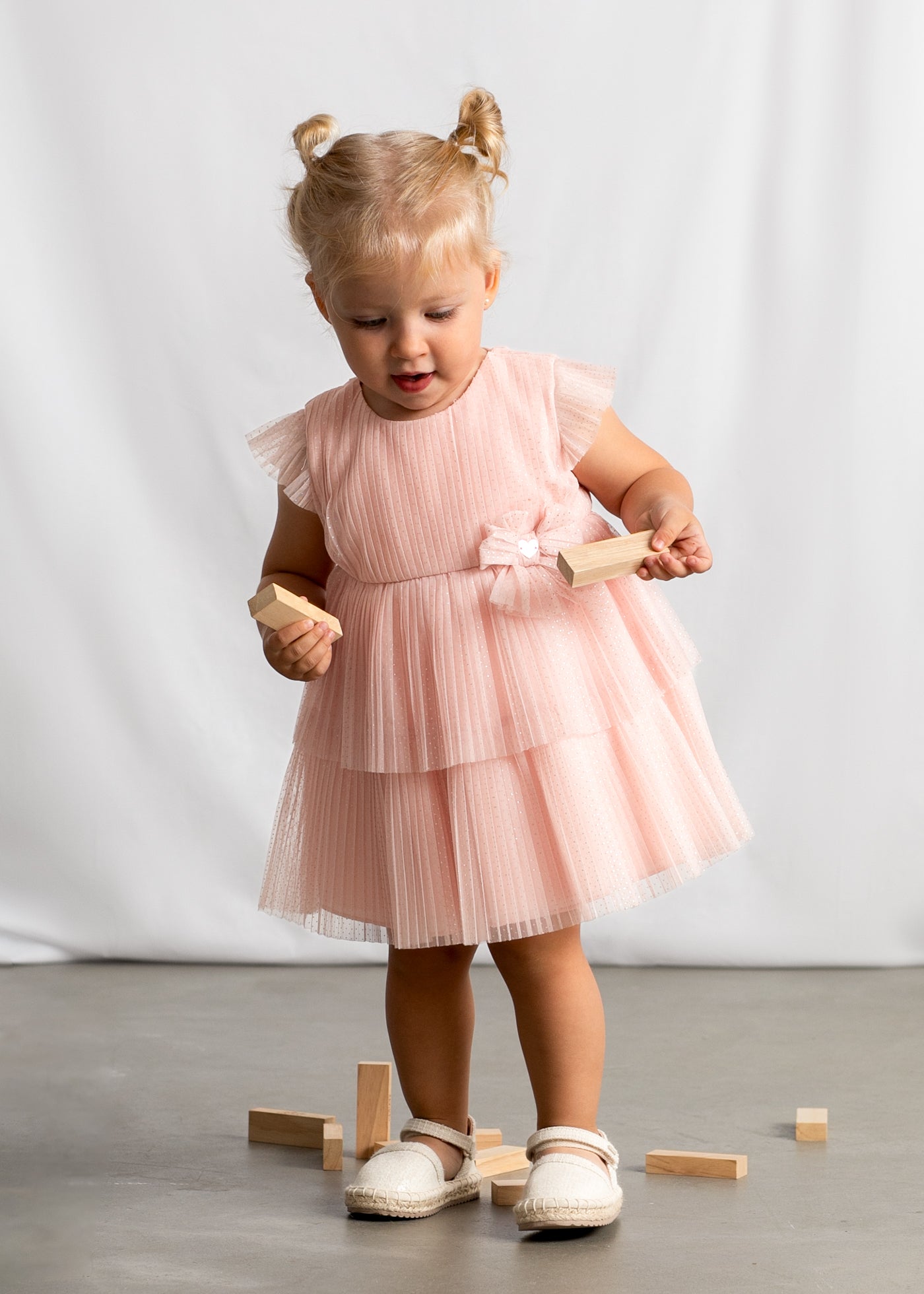 Φόρεμα από τούλι πλισέ μωρό