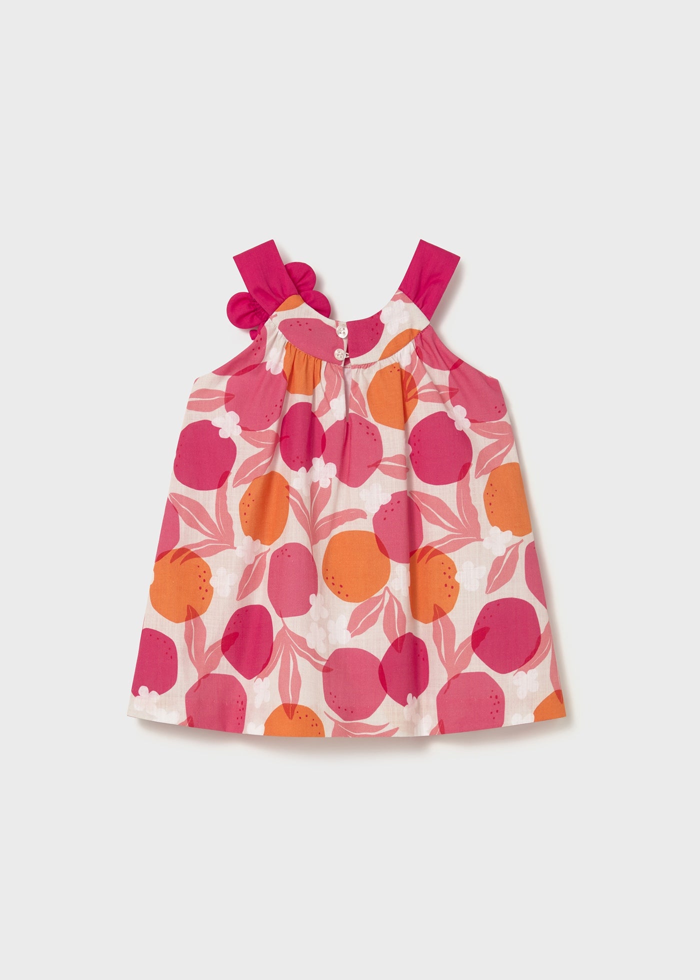 Vestido estampado flor bebé
