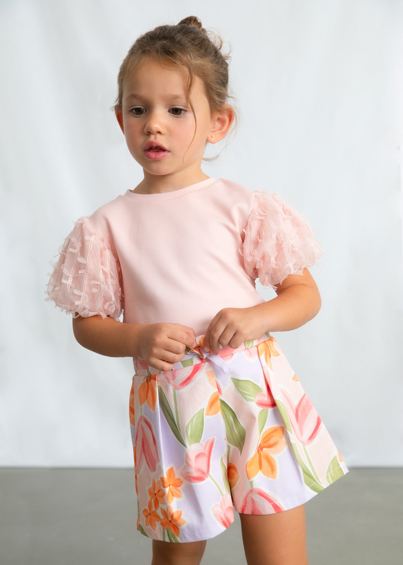 Camiseta tul niña