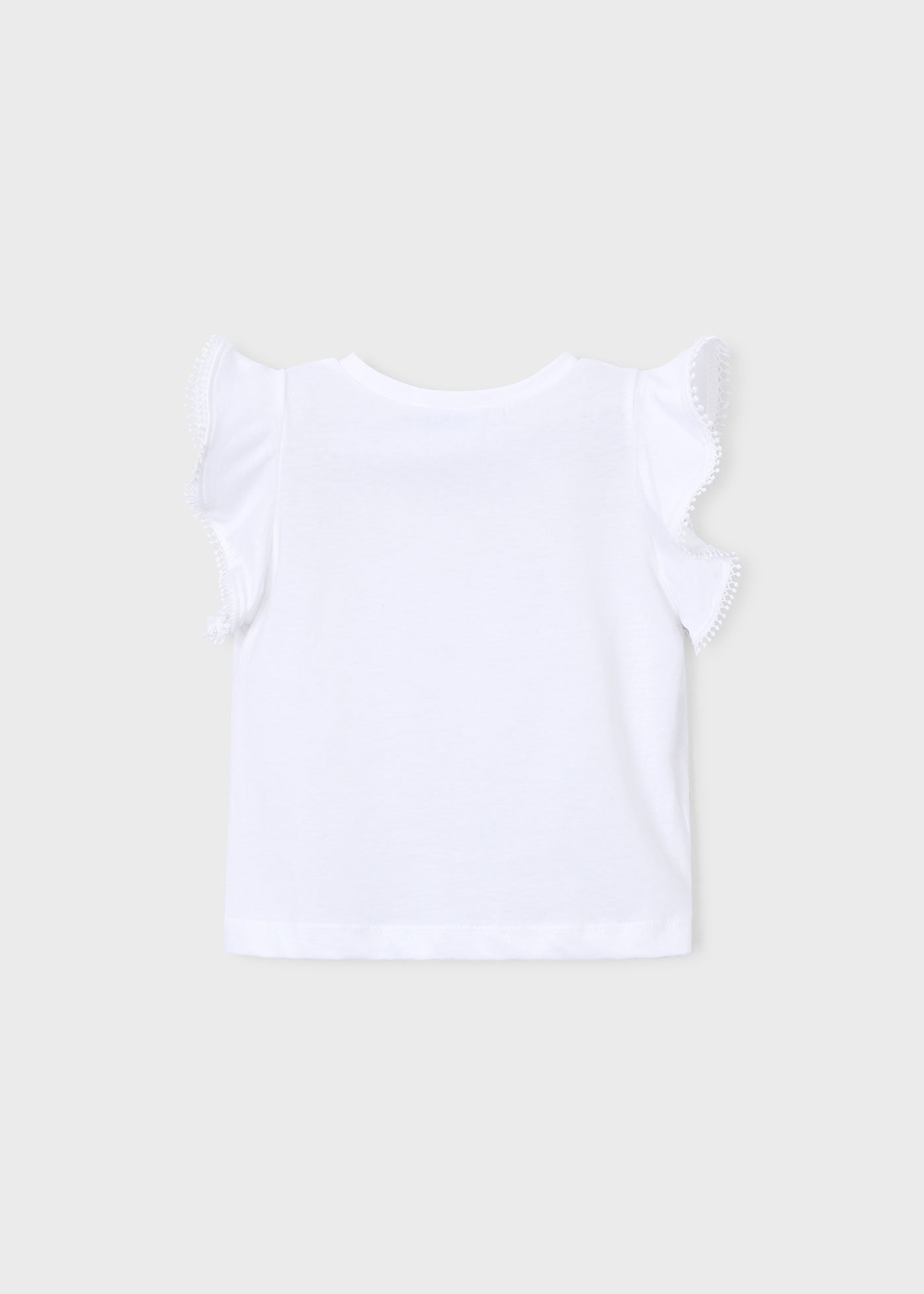Camiseta volante niña