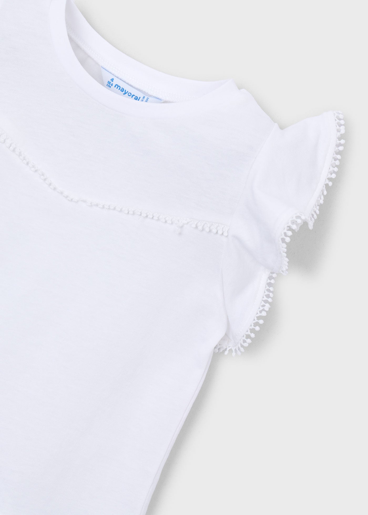 Camiseta volante niña