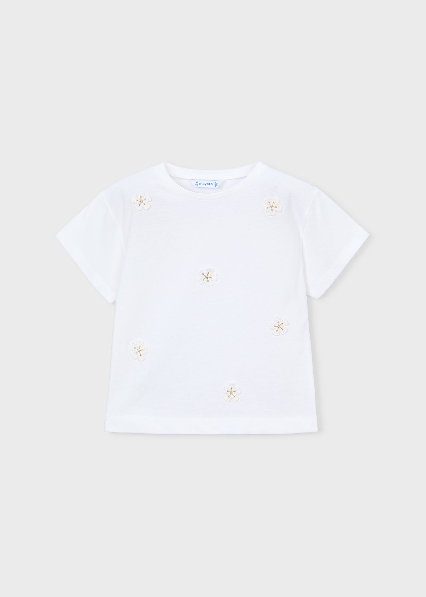 Camiseta aplique niña