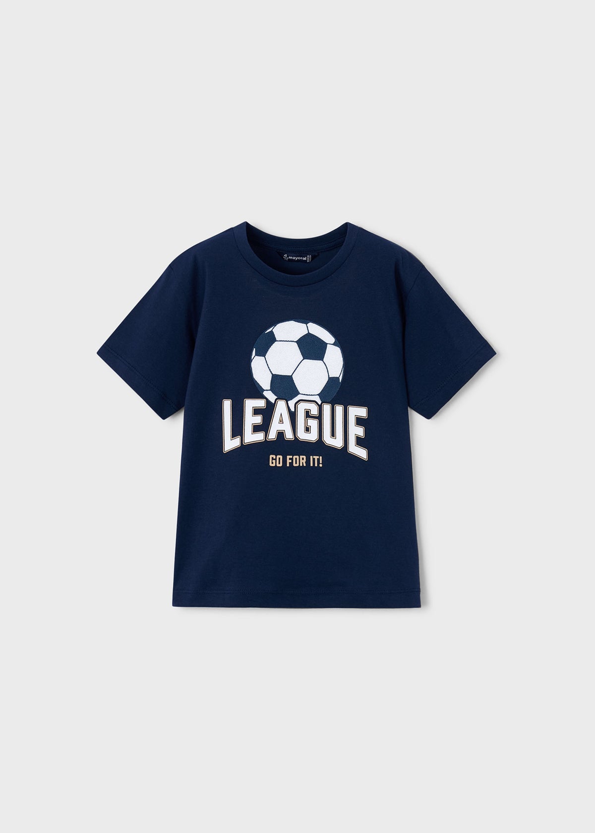 Camiseta estampado fútbol niño