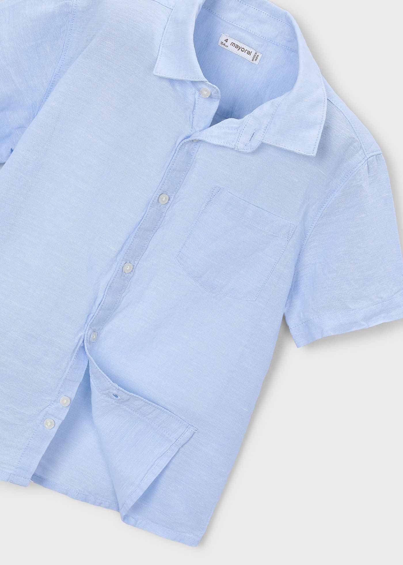 Camisa con lino niño