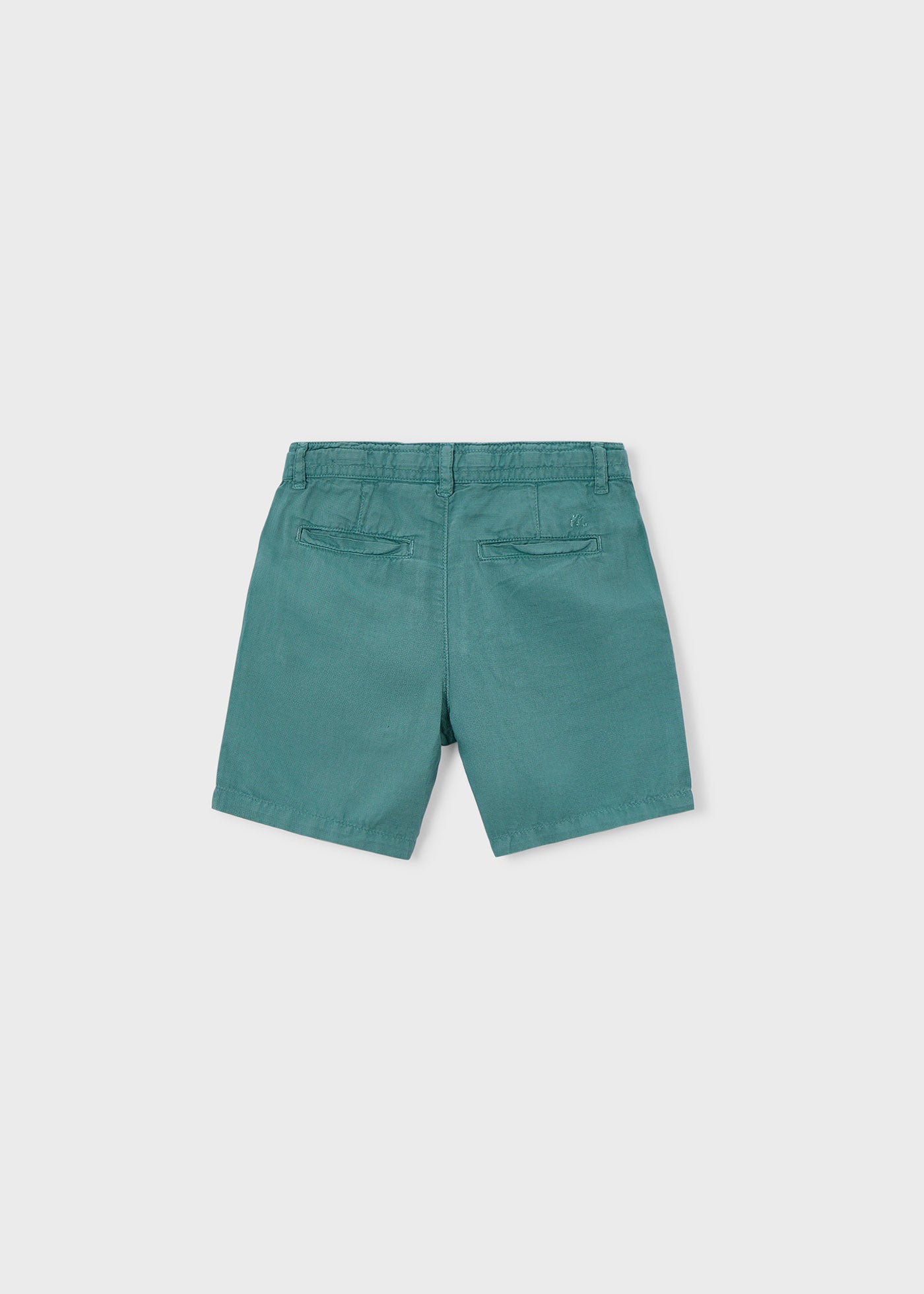 Bermuda relaxed fit con lino niño