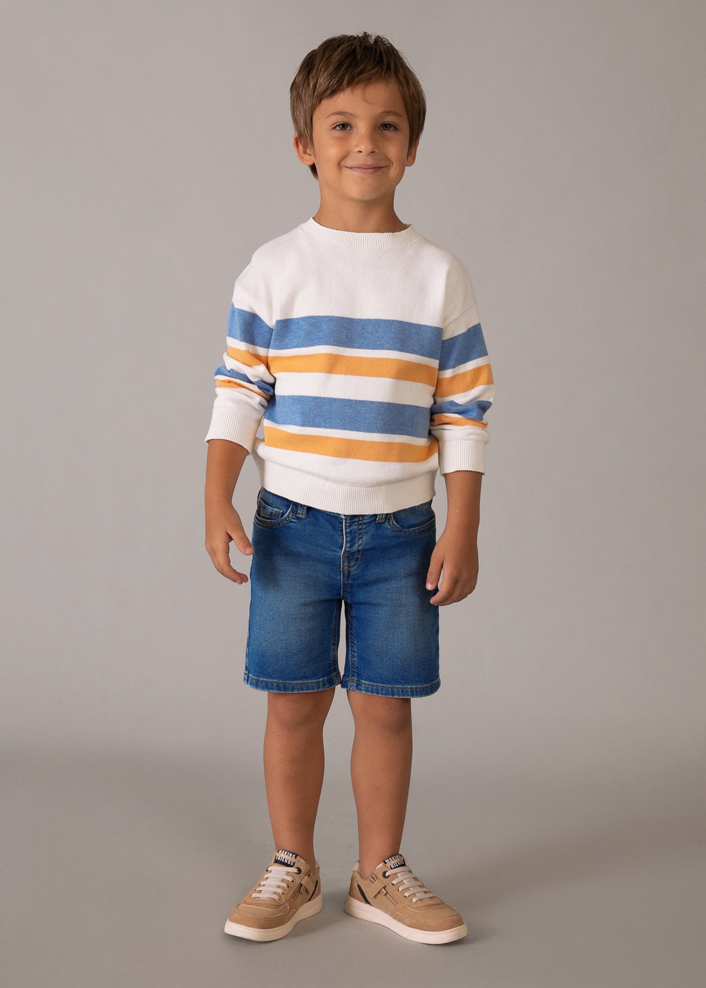 Bermuda vaquera niño