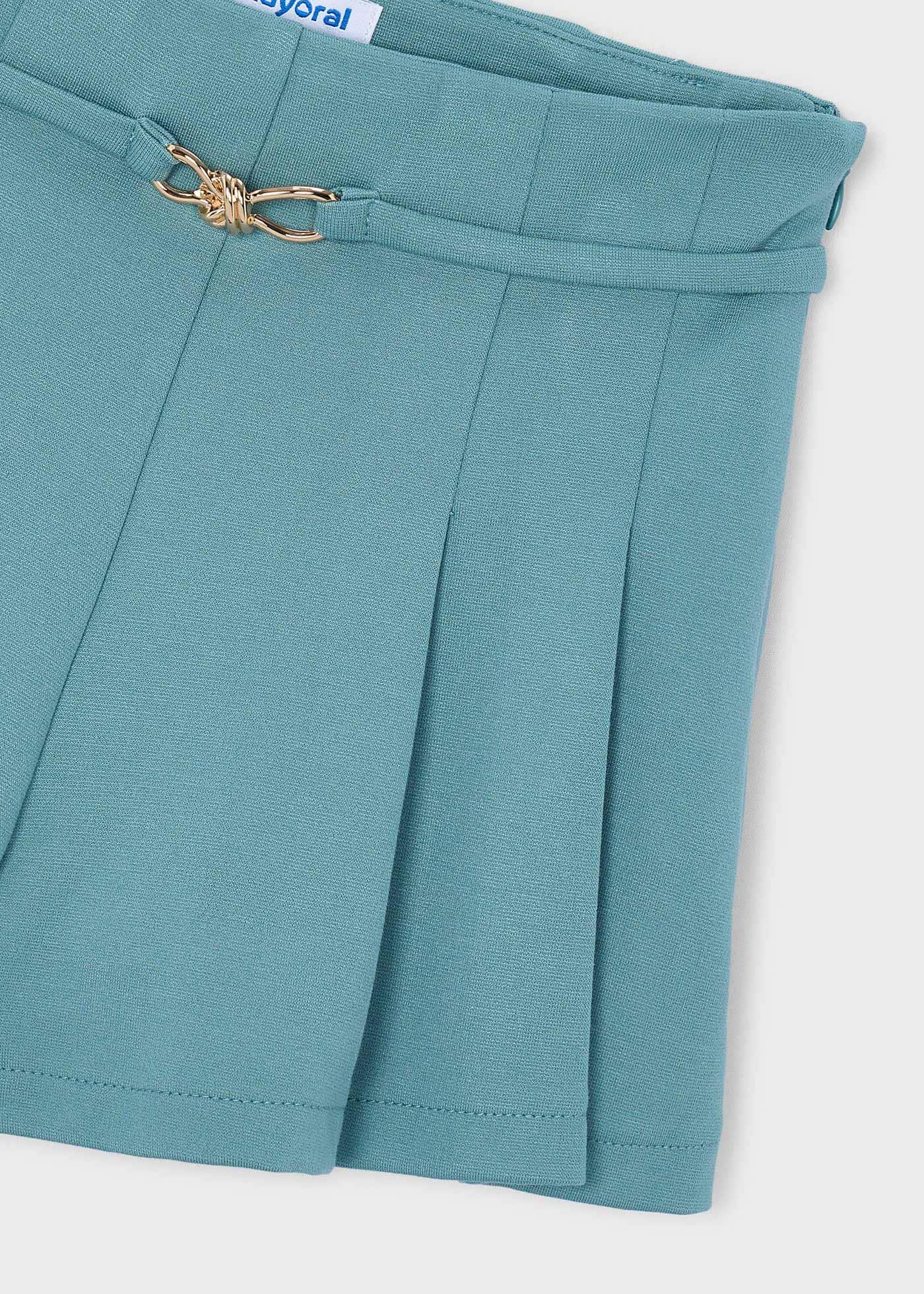 Pantalón corto punto roma niña