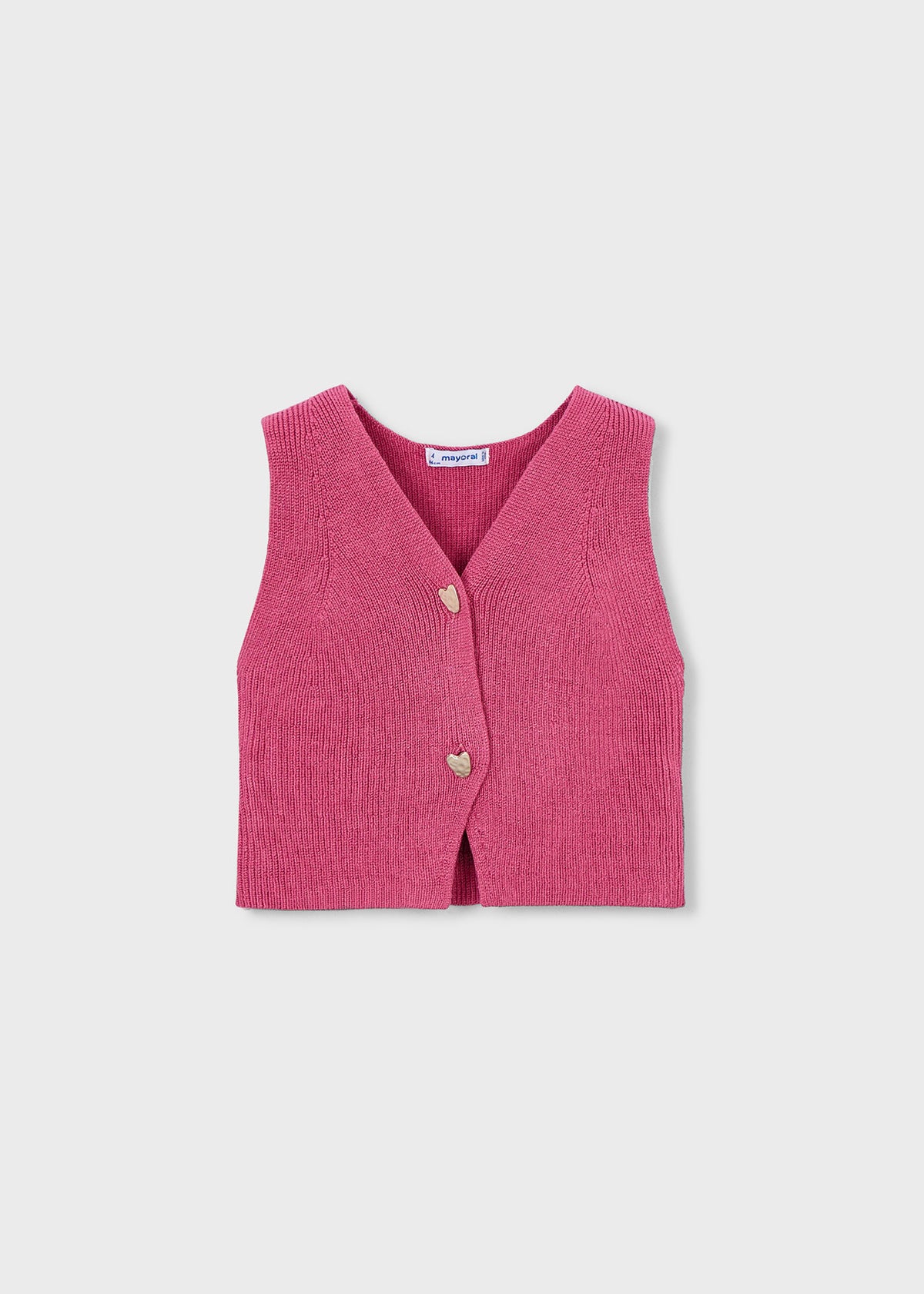Chaleco botones niña