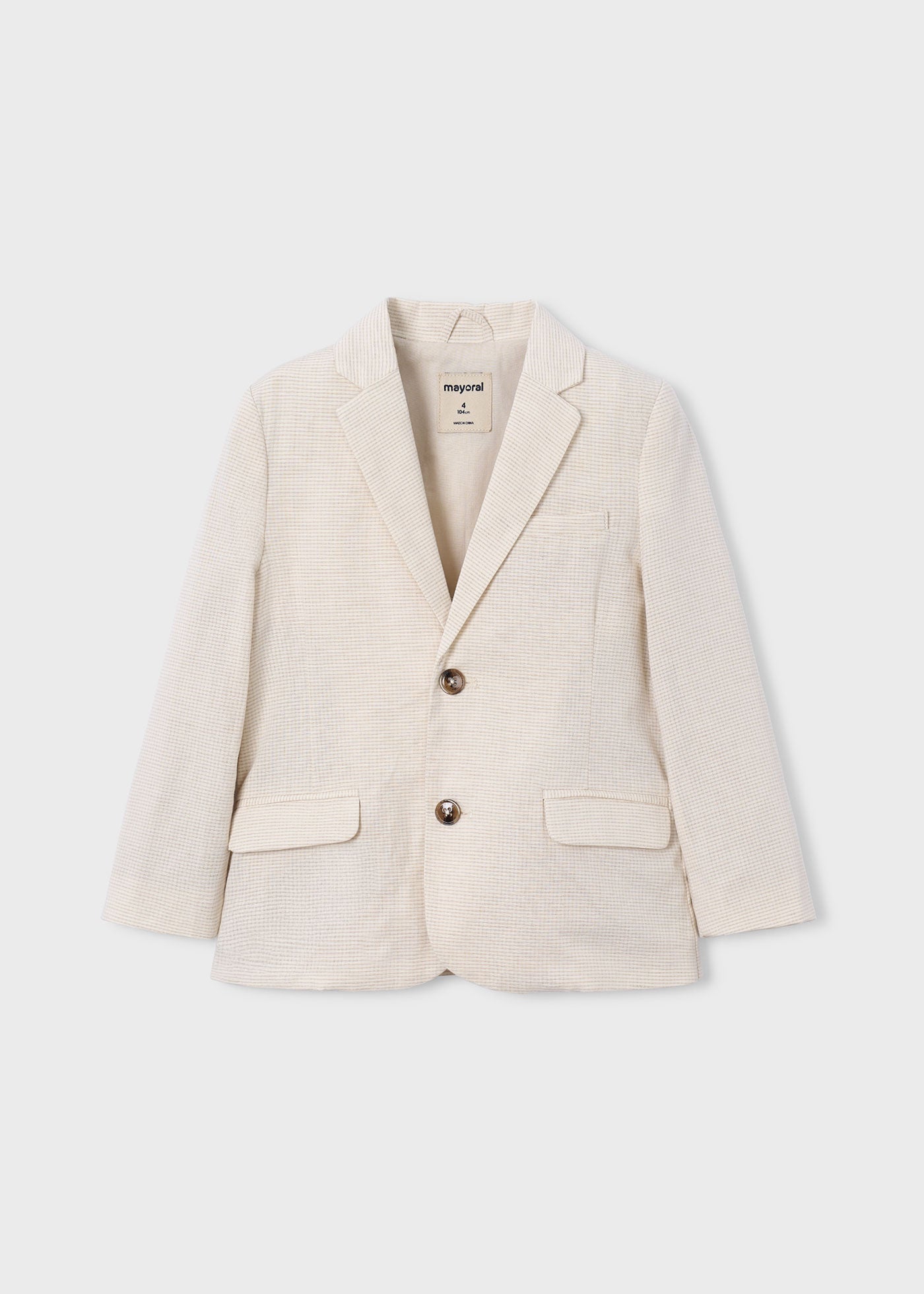 Chaqueta lino niño