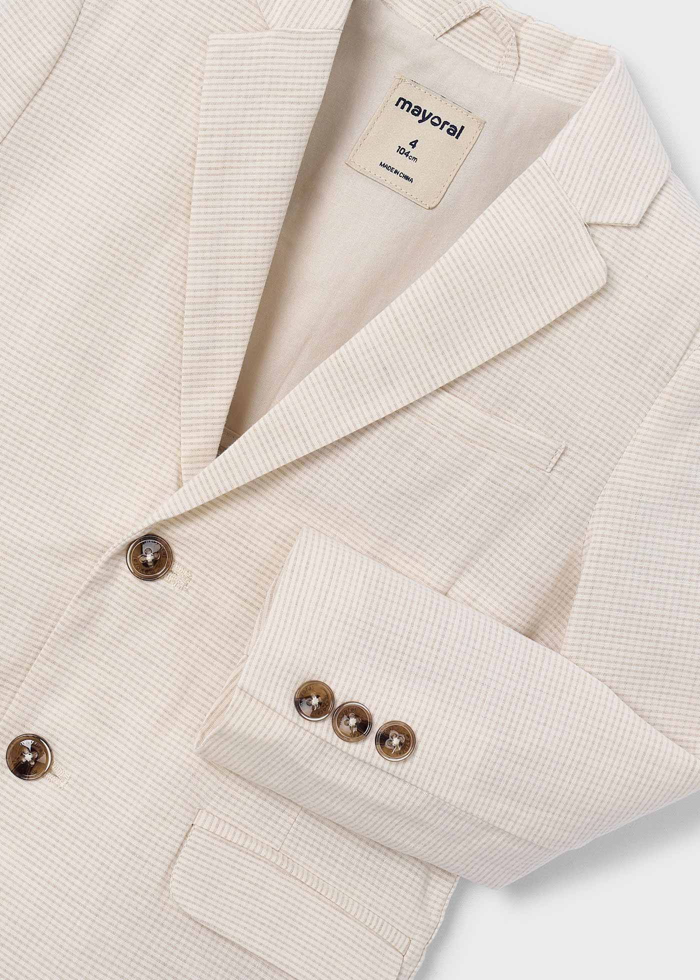 Chaqueta lino niño
