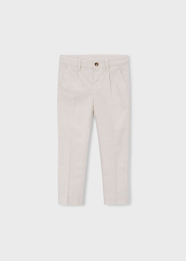 Pantalón largo con lino niño