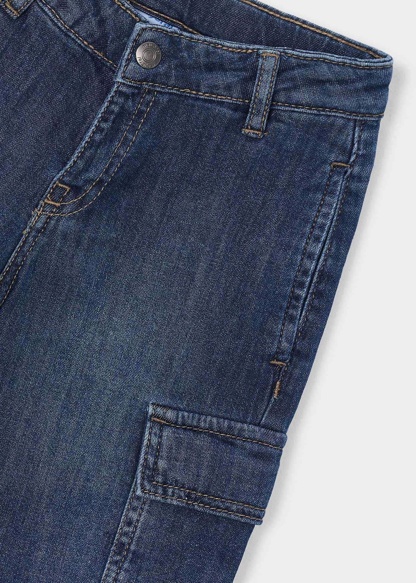 Pantalón vaquero cargo niño