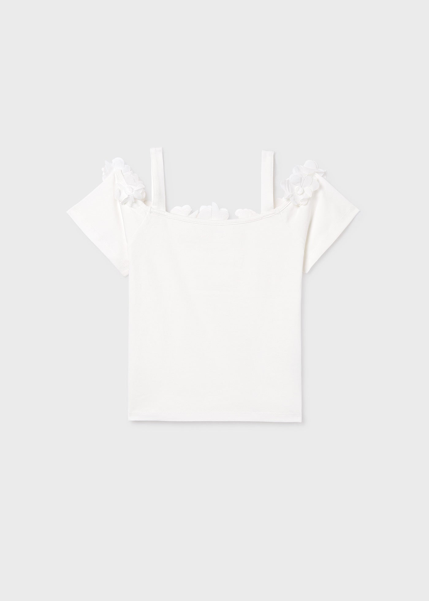 Camiseta flores chica
