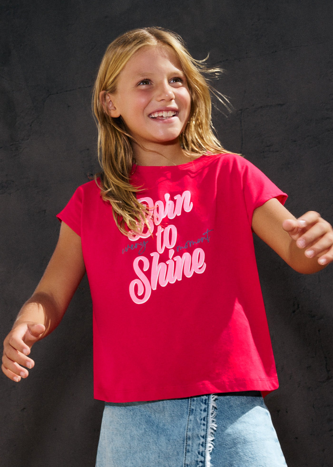 Camiseta gráfica chica