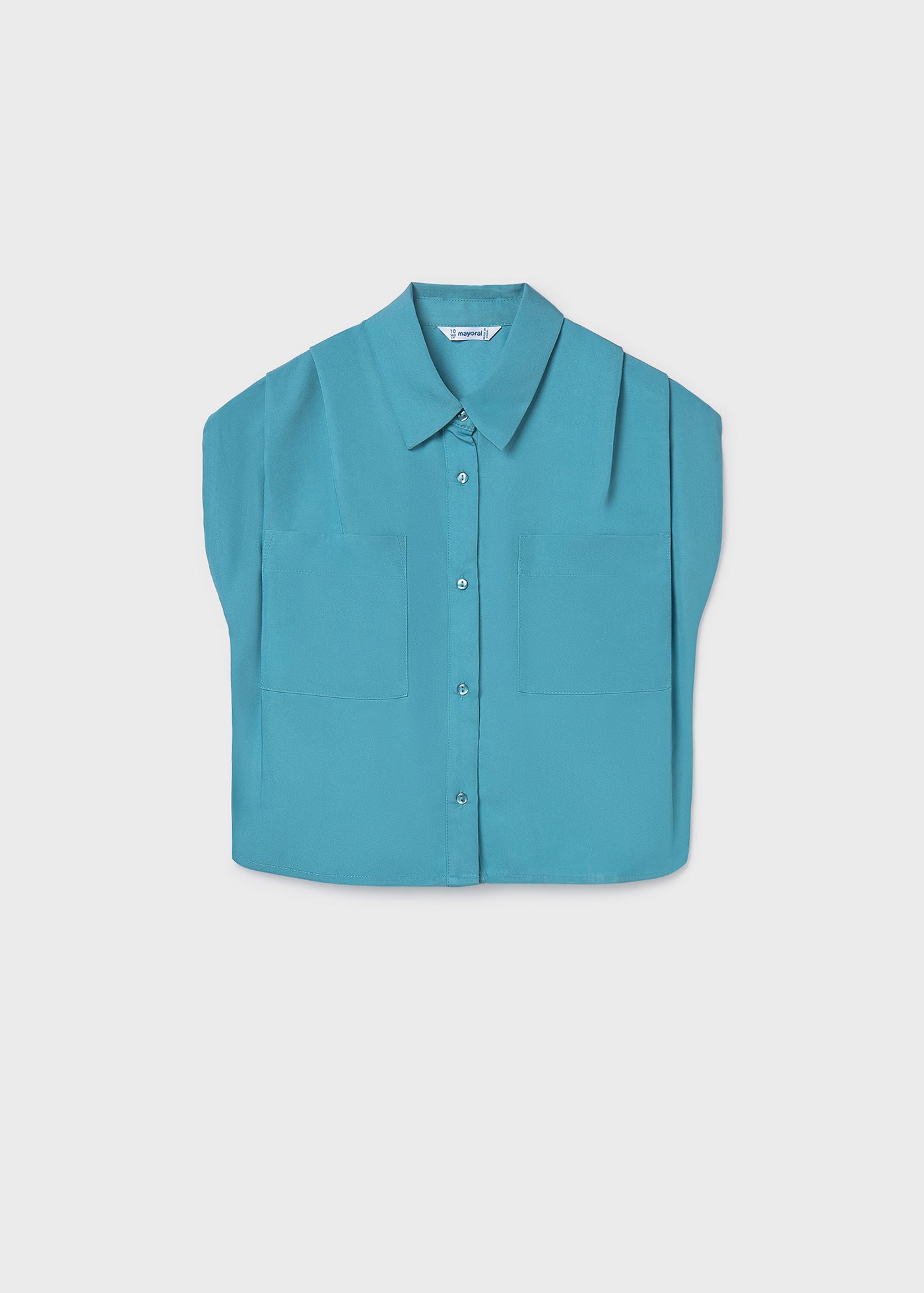 Blusa bolsillos chica