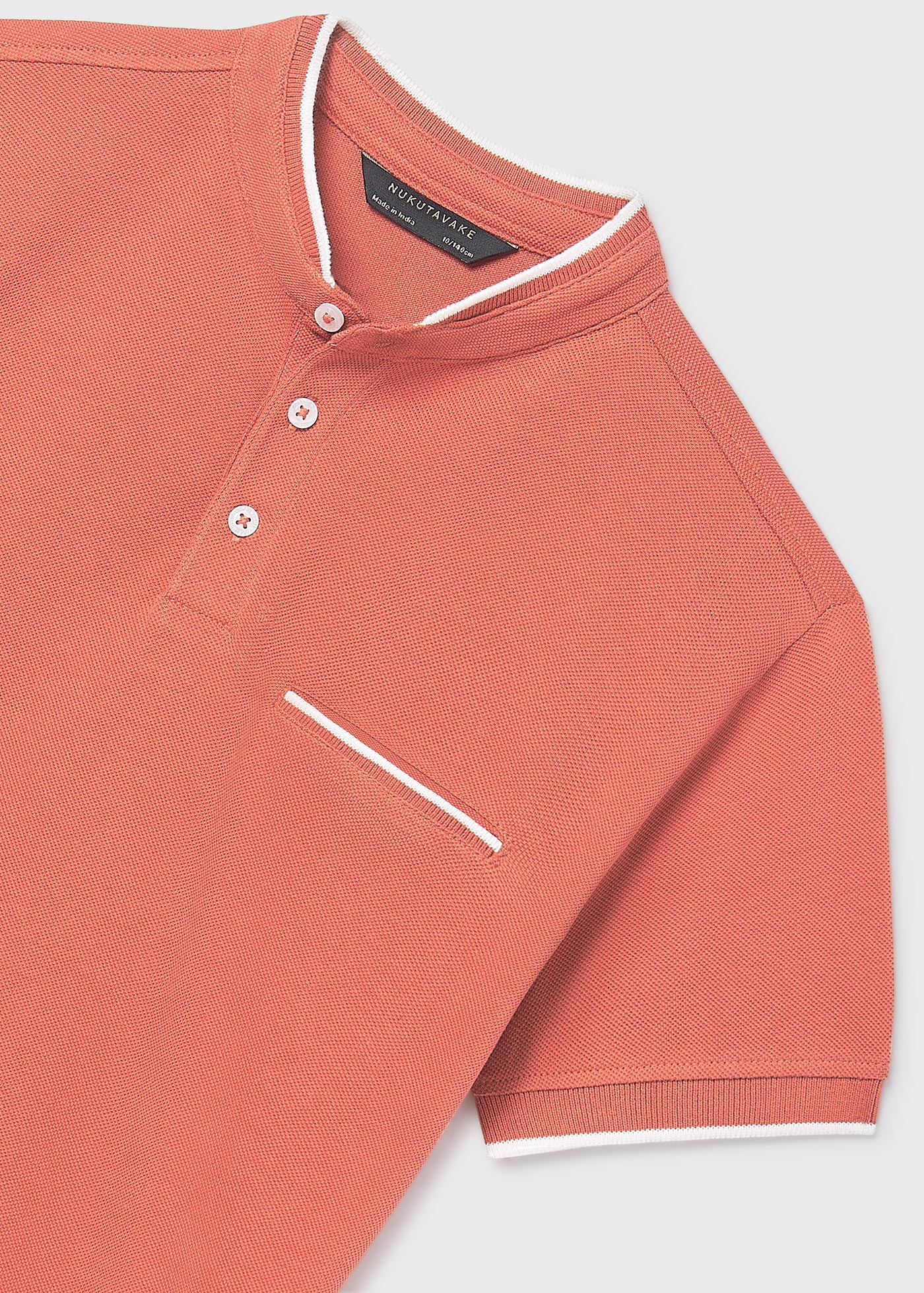 Polo cuello mao chico