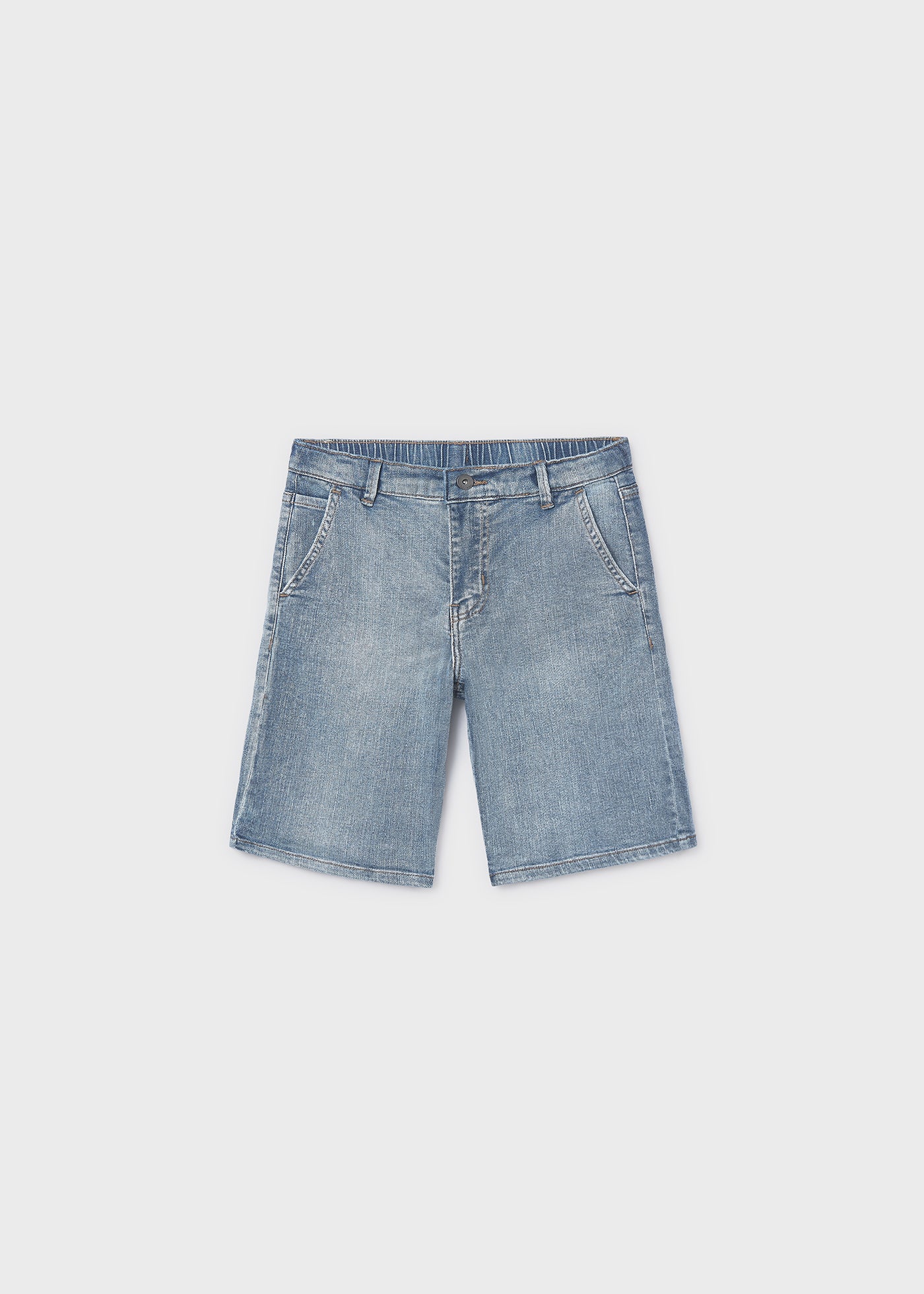 Bermuda vaquera long fit chico