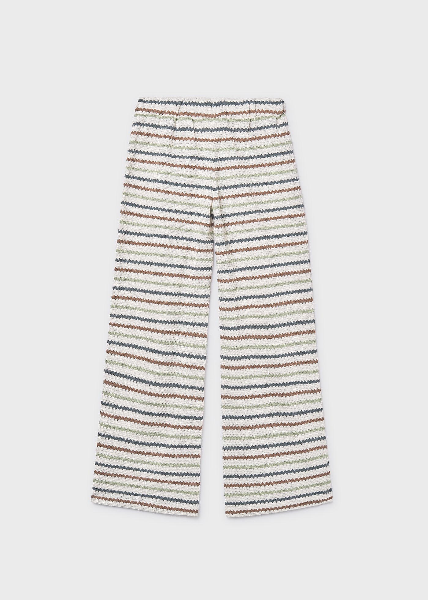 Pantalón largo crochet chica