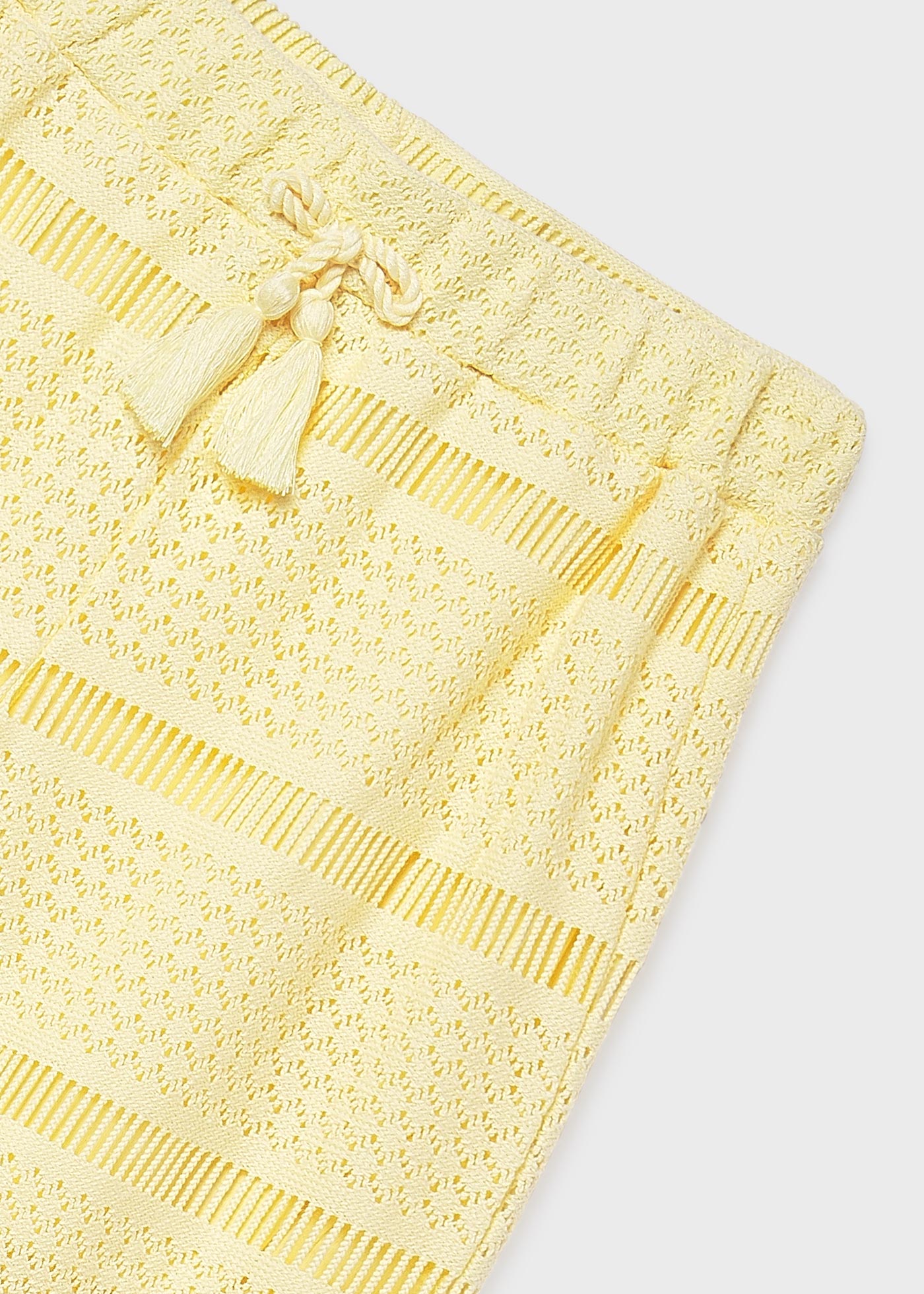 Pantalón largo crochet chica