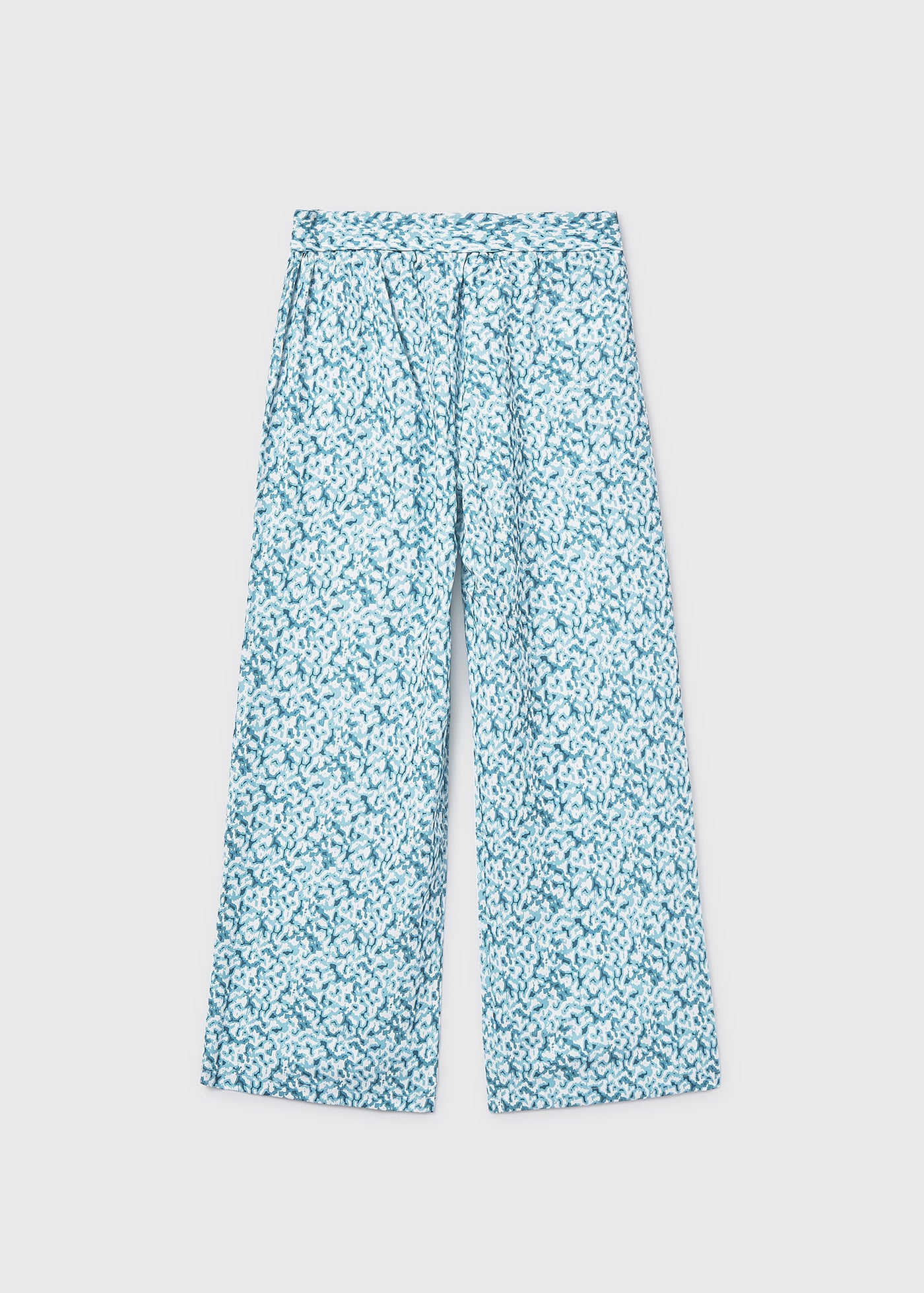 Pantalón largo estampado chica
