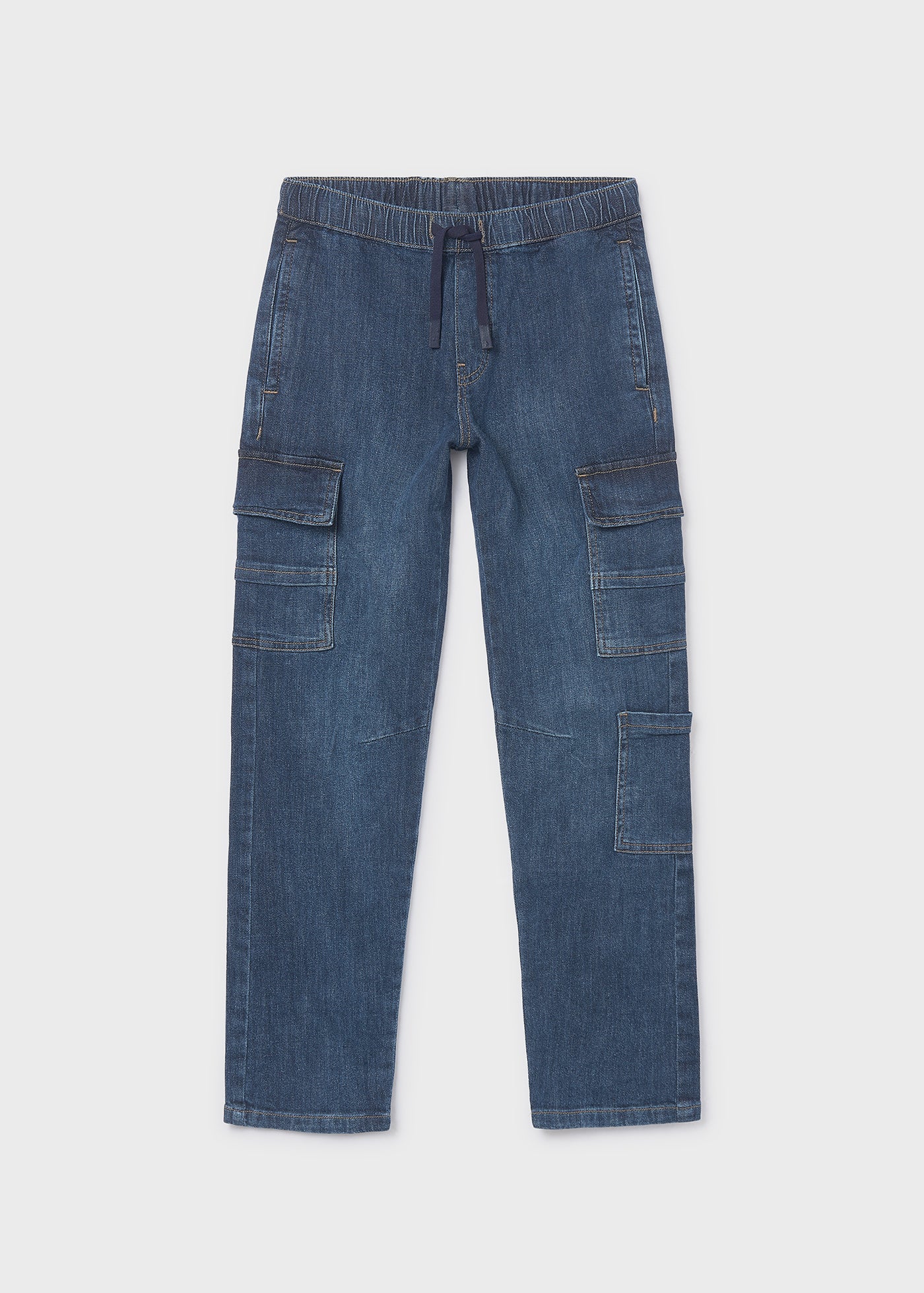 Pantalón vaquero cargo chico