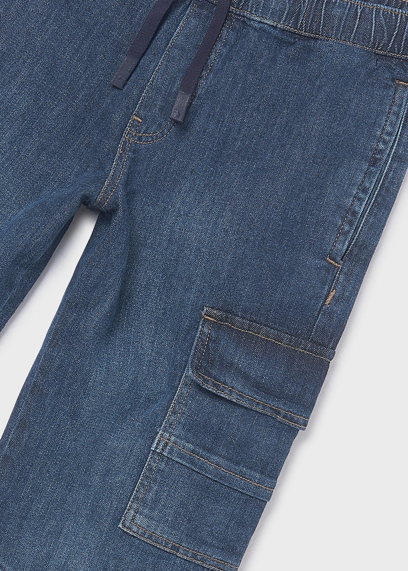 Pantalón vaquero cargo chico