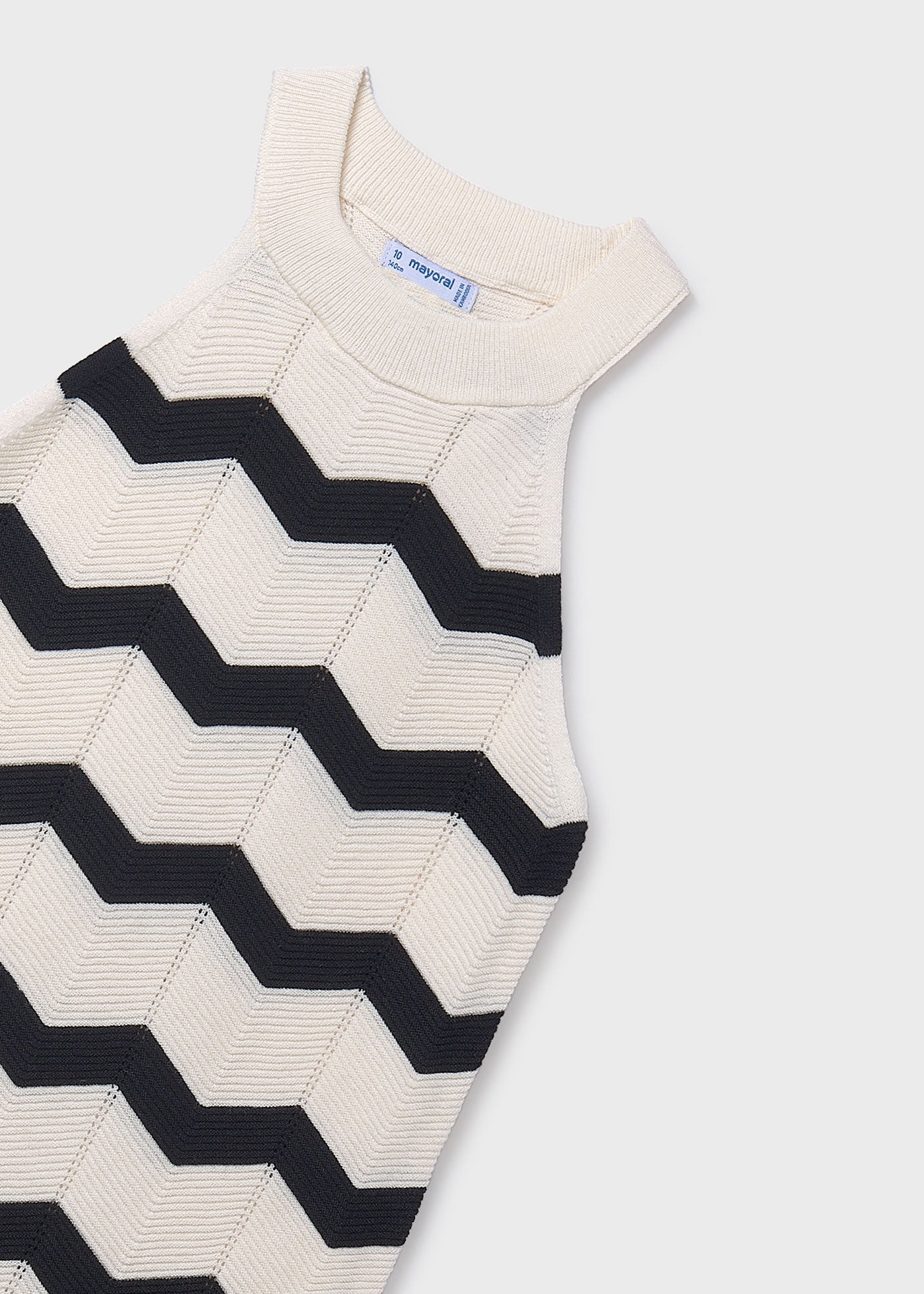 Vestido zig zag chica