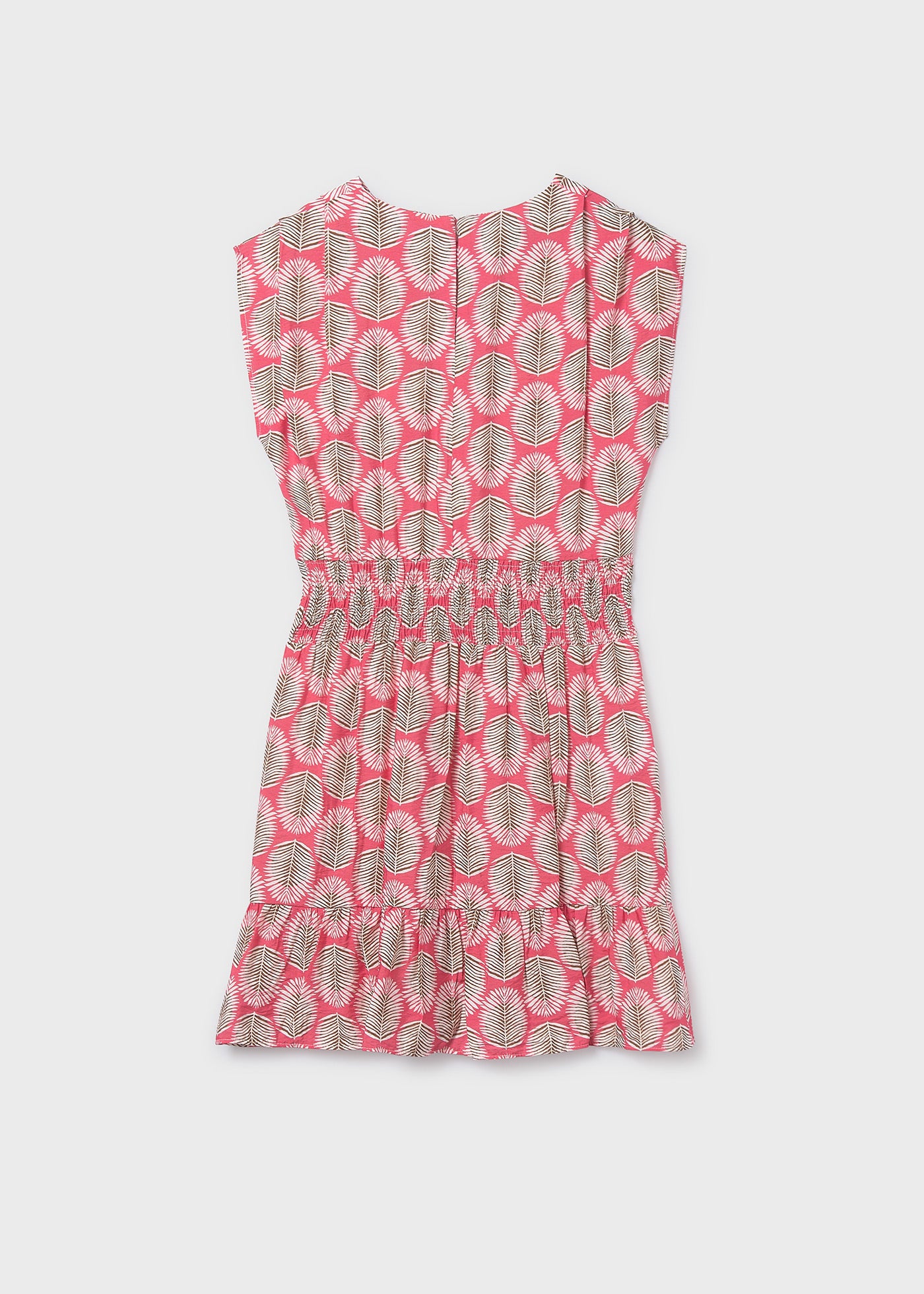 Vestido estampado chica