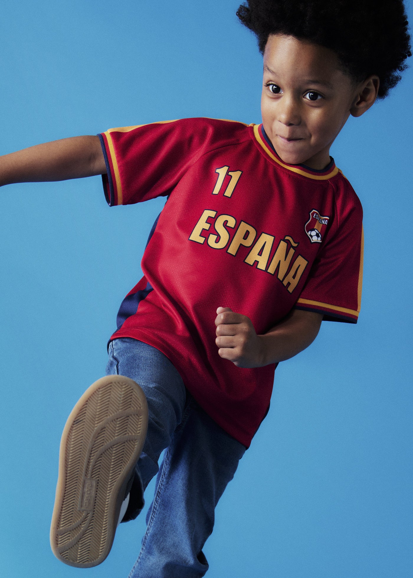 T-shirt Ισπανία football αγόρι