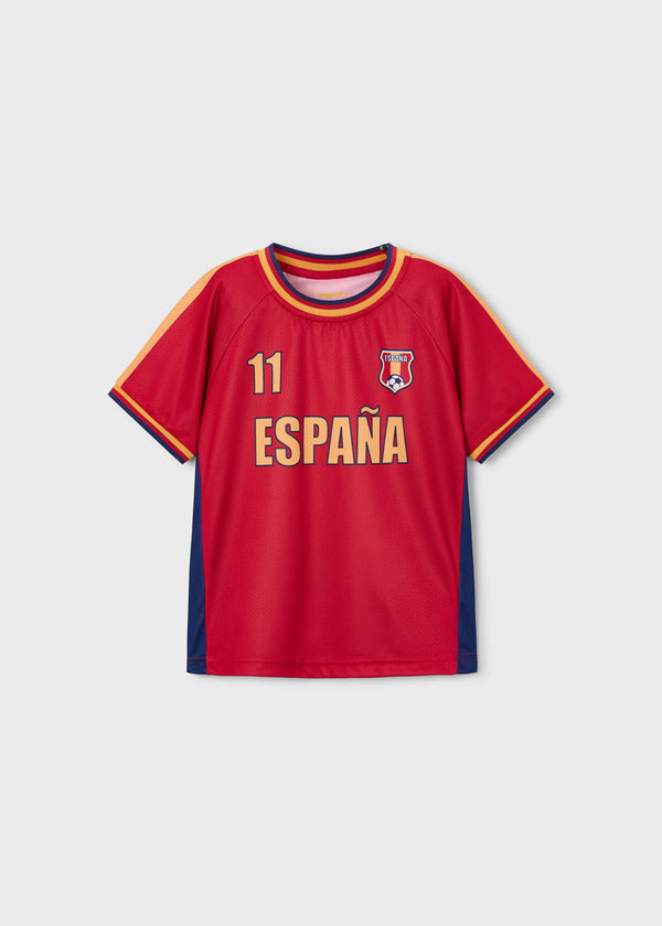 T-shirt Ισπανία football αγόρι