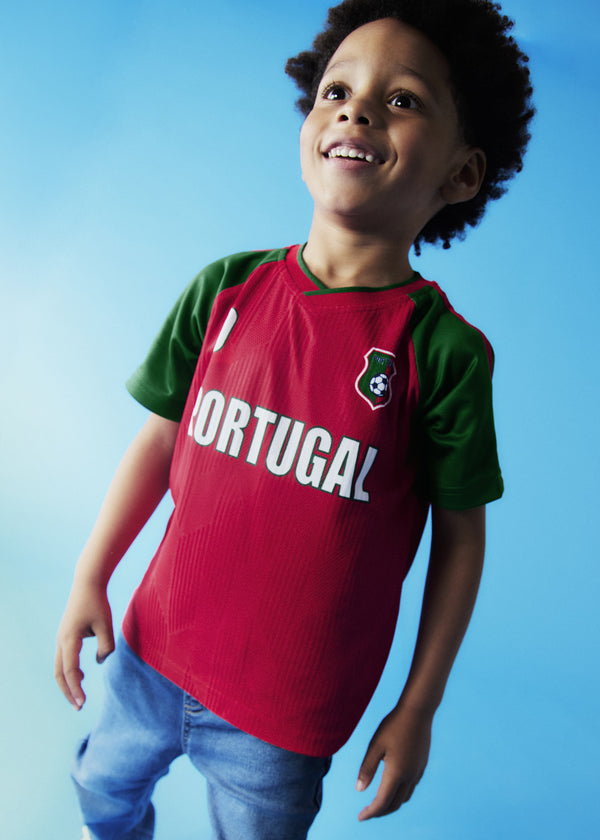 T-shirt Πορτογαλία football αγόρι
