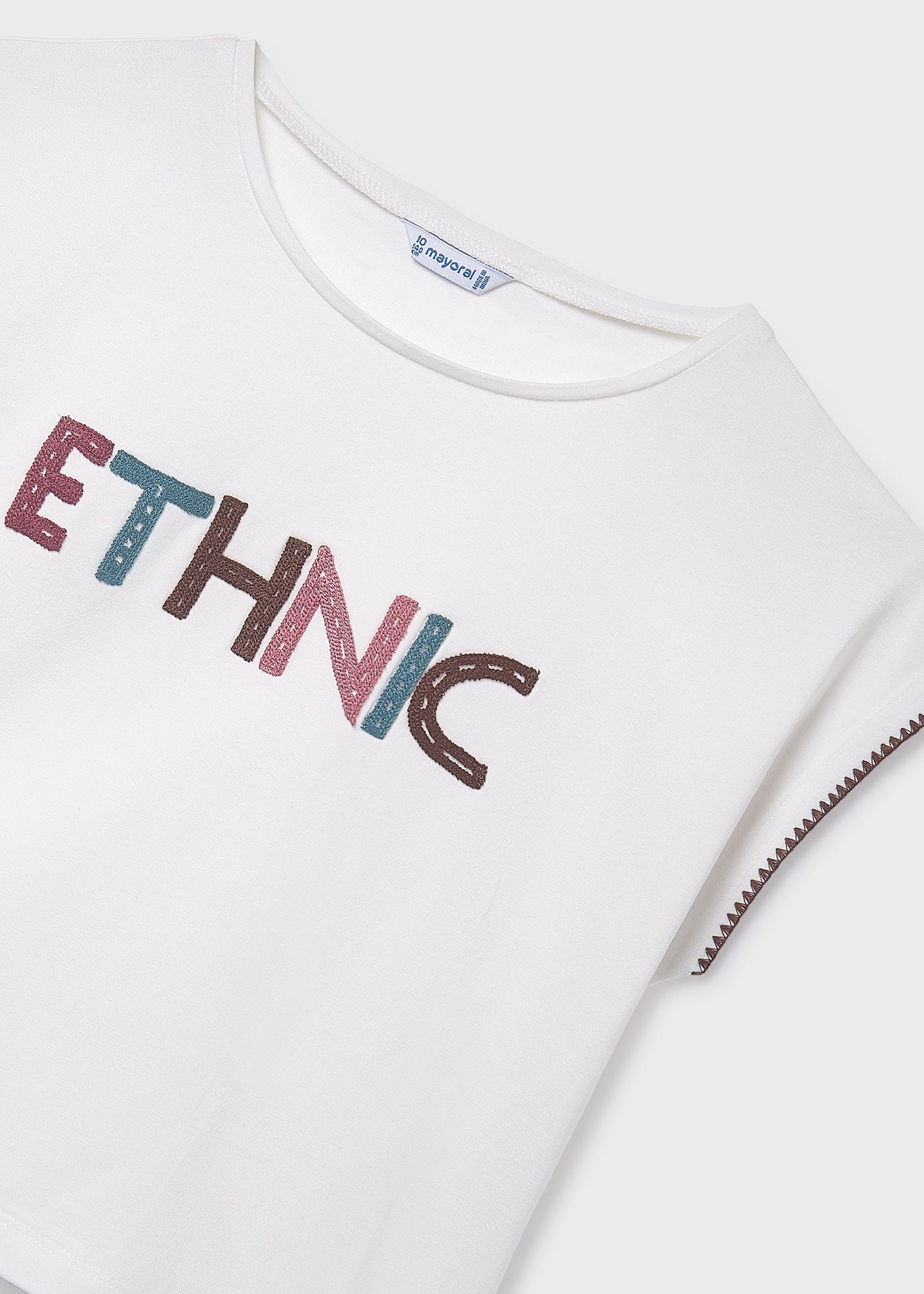 Camiseta aplique chica