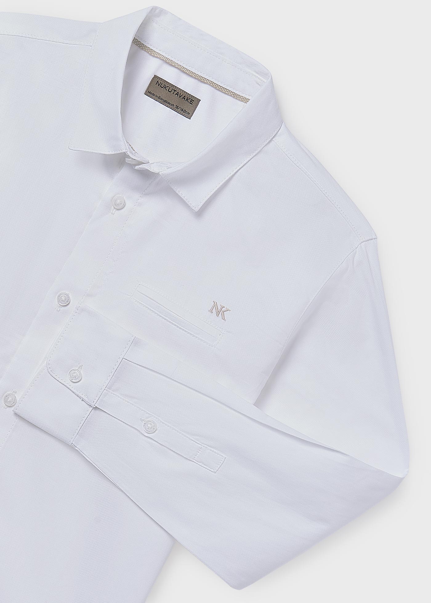Camisa lisa chico