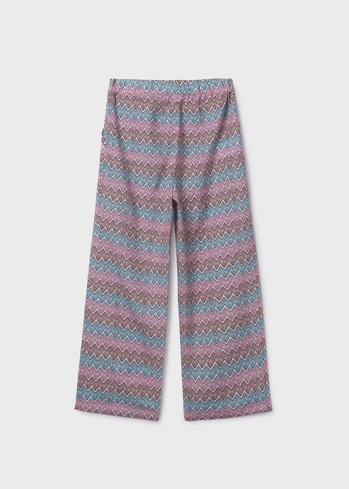 Pantalón estampado chica